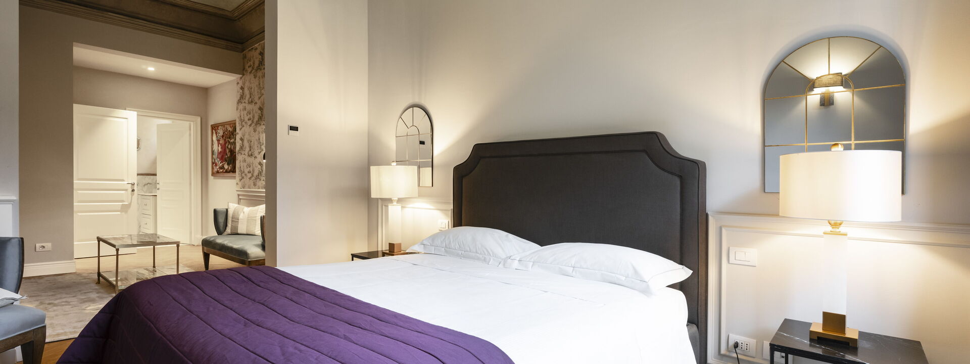 Palazzo Pazzi Vitali Luxury Apartments In Florence - Albizi Penthouse: Autunno, Camera da letto, Estate, Inverno, Primavera