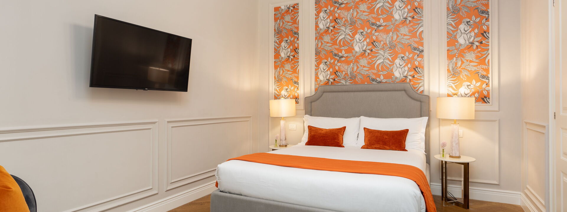 Palazzo Pazzi Vitali by Geco Vacation Rentals - Bargello Penthouse: Autunno, Camera da letto, Estate, Primavera