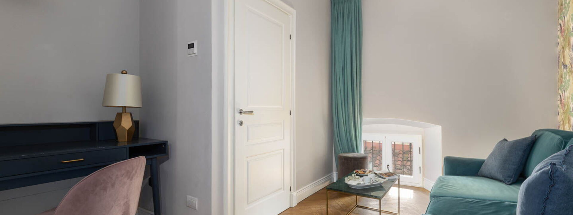 Palazzo Pazzi Vitali Luxury Apartments In Florence - Torretta Penthouse: Autunno, Estate, Primavera, Soggiorno