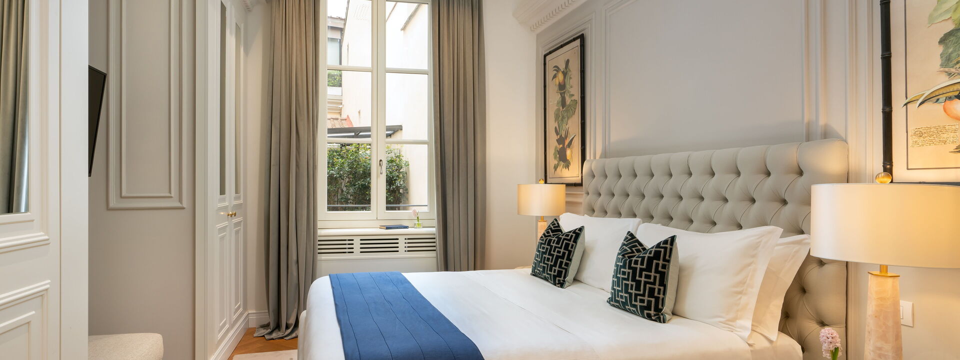 Palazzo Pazzi Vitali Luxury Apartments In Florence - Pazzi Penthouse: Autunno, Camera da letto, Estate, Primavera