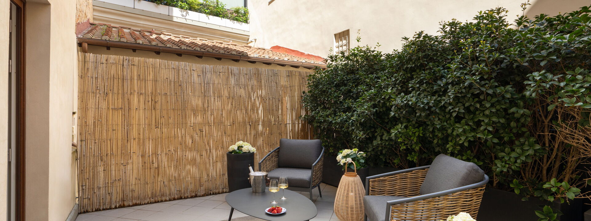 Palazzo Pazzi Vitali Luxury Apartments In Florence - Pazzi Penthouse: Autunno, Balcone / Terrazza / Patio, Estate, Primavera