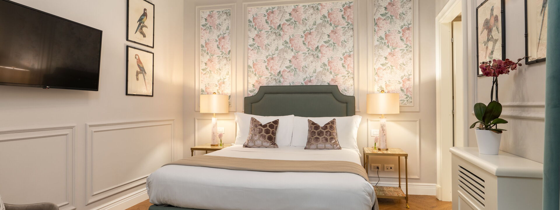 Palazzo Pazzi Vitali Luxury Apartments In Florence - Pazzi Penthouse: Autunno, Camera da letto, Estate, Primavera