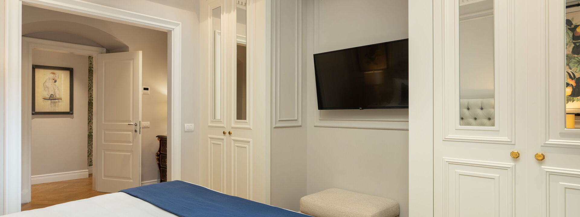 Palazzo Pazzi Vitali Luxury Apartments In Florence - Pazzi Penthouse: Autunno, Camera da letto, Estate, Primavera