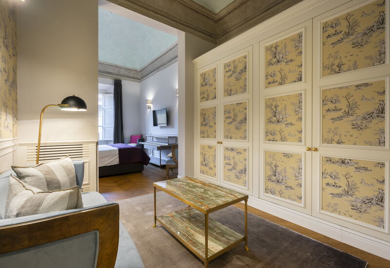 Palazzo Pazzi Vitali Luxury Apartments In Florence - Albizi Penthouse: Automne, chambre à coucher, Été, Hiver, Printemps