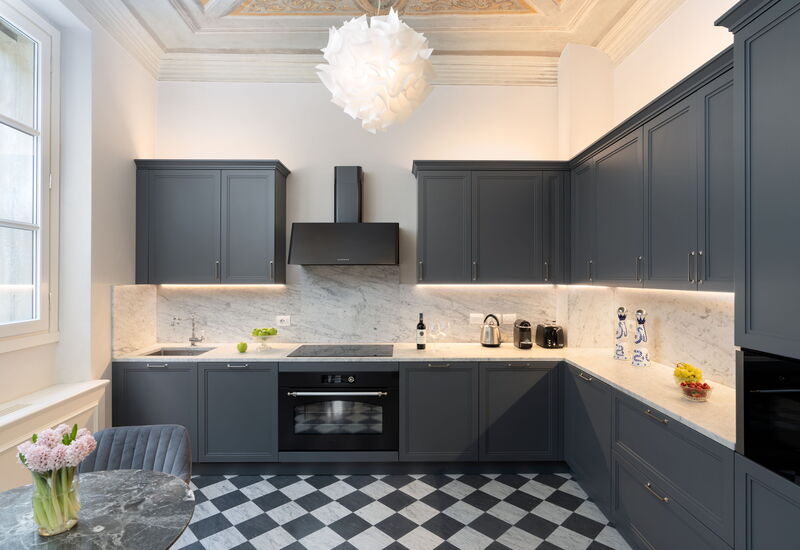 Palazzo Pazzi Vitali Luxury Apartments In Florence - Bargello Penthouse: Automne, Cuisine, Été, Printemps