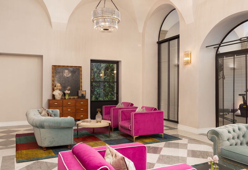 Palazzo Pazzi Vitali Luxury Apartments In Florence: Automne, Entrée principale, Été, Printemps, Salon