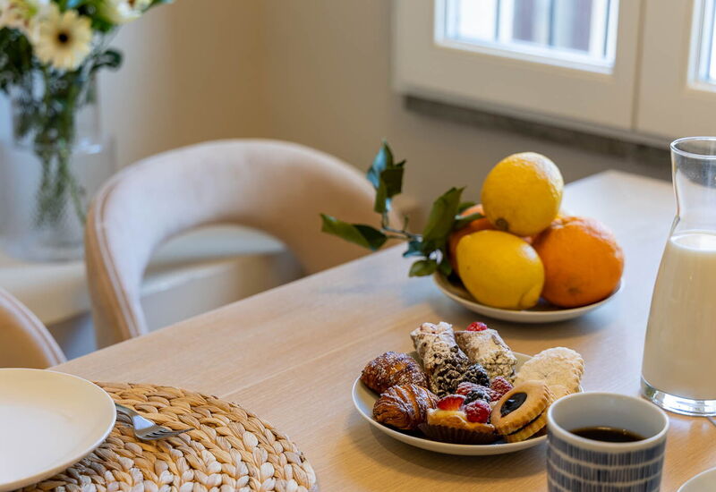 Palazzo Pazzi Vitali Luxury Apartments In Florence - Torretta Penthouse: Automne, Cuisine, Détails de la chambre, Été, Printemps