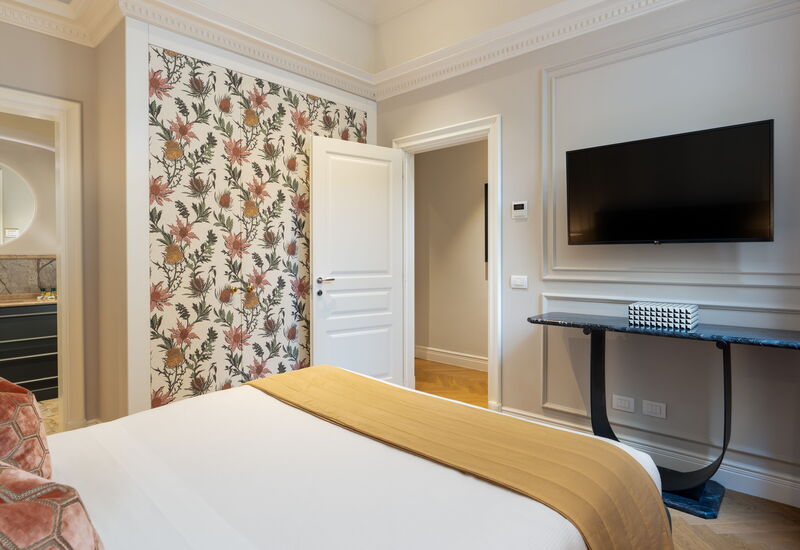 Palazzo Pazzi Vitali Luxury Apartments In Florence - Pazzi Penthouse: Automne, chambre à coucher, Été, Printemps