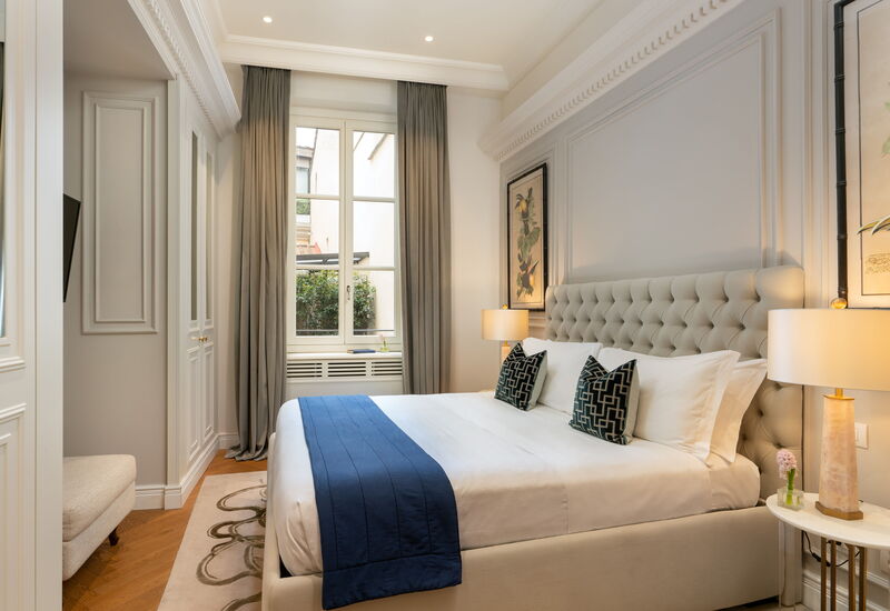 Palazzo Pazzi Vitali Luxury Apartments In Florence - Pazzi Penthouse: Automne, chambre à coucher, Été, Printemps