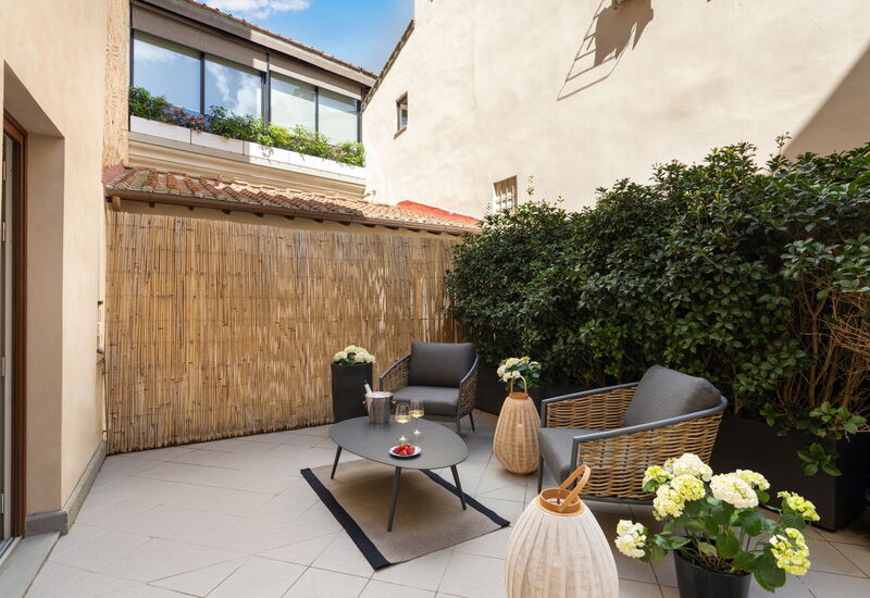 Palazzo Pazzi Vitali Luxury Apartments In Florence - Pazzi Penthouse: Automne, Balcon / Terrasse / Patio, Été, Printemps