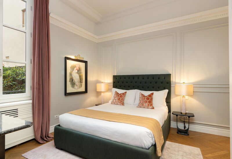 Palazzo Pazzi Vitali Luxury Apartments In Florence - Pazzi Penthouse: Automne, chambre à coucher, Été, Printemps