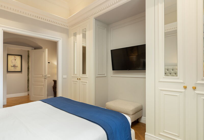 Palazzo Pazzi Vitali Luxury Apartments In Florence - Pazzi Penthouse: Automne, chambre à coucher, Été, Printemps