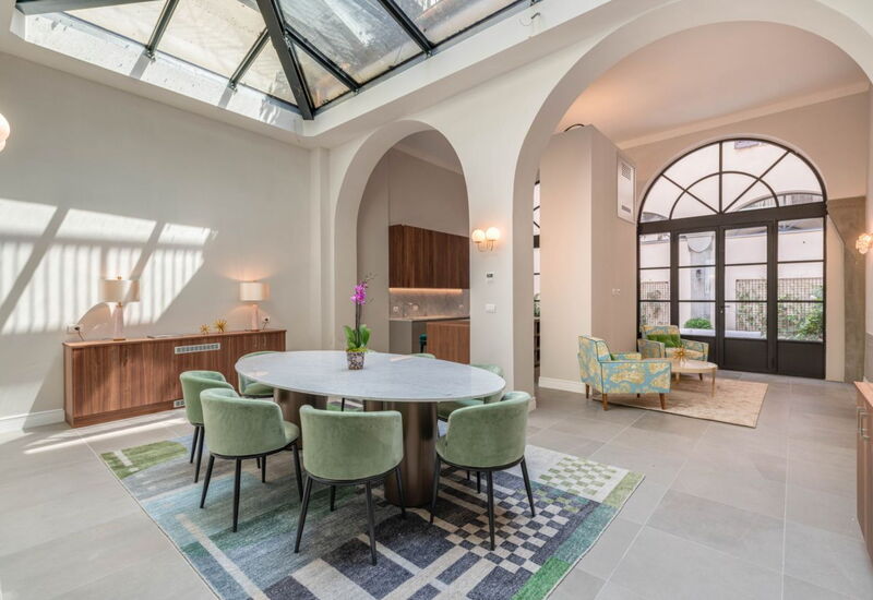 Palazzo Pazzi Vitali Luxury Apartments In Florence - Duomo Penthouse: Automne, Été, Hiver, Printemps, Salon