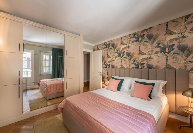 Palazzo Pazzi Vitali Luxury Apartments In Florence - Duomo Penthouse: Automne, chambre à coucher, Été, Hiver, Printemps