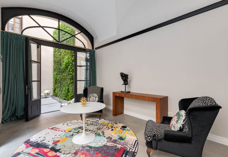 Palazzo Pazzi Vitali Luxury Apartments In Florence - Duomo Penthouse: Automne, Été, Hiver, Printemps, Salon