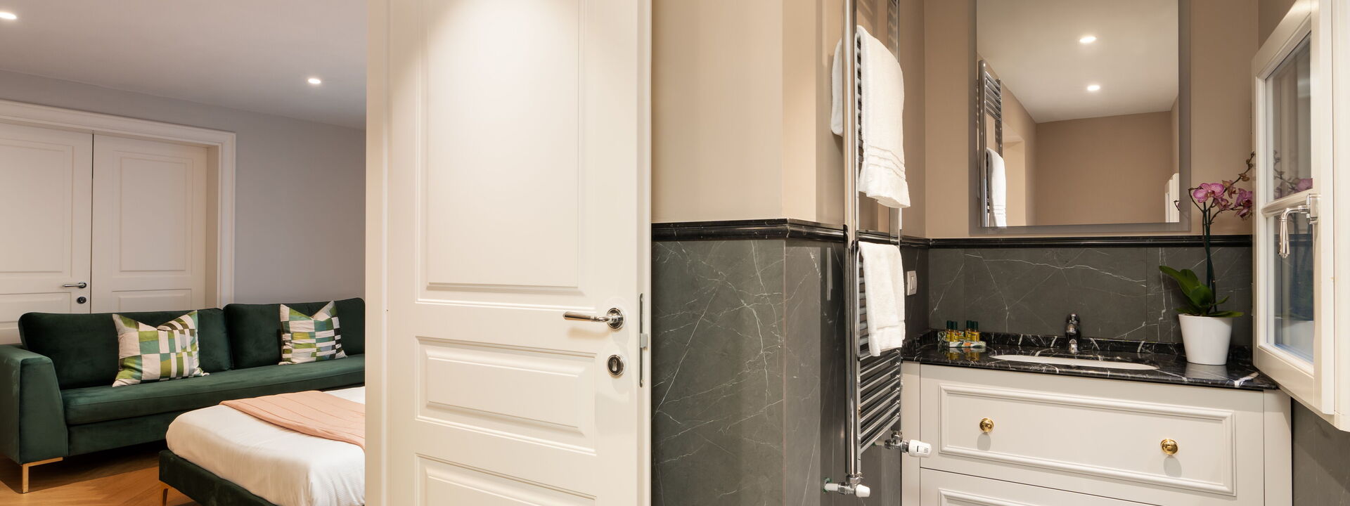 Bargello Penthouse Luxury Apartment In Florence By Palazzo Pazzi Vitali: Autunno, Camera da letto, Estate, Primavera