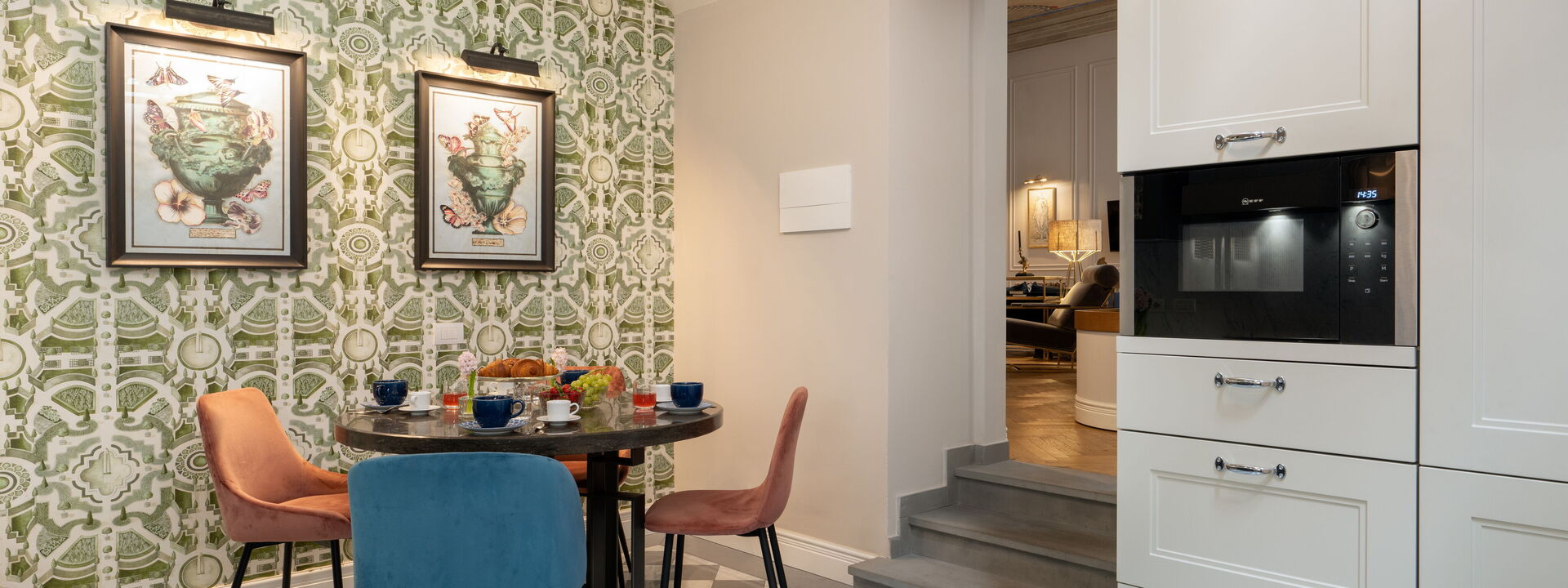 Pazzi Penthouse Luxury Apartment In Florence By Palazzo Pazzi Vitali: Frühling, Herbst, Küche, Sommer