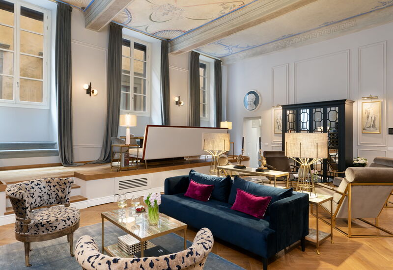 Pazzi Penthouse Luxury Apartment In Florence By Palazzo Pazzi Vitali: Automne, Été, Printemps, Salon