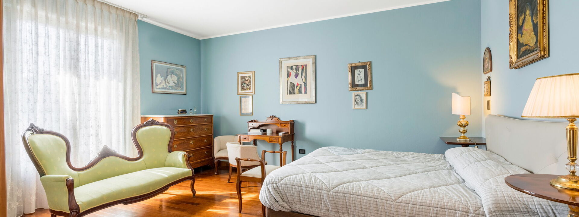 Villa Le Fontanelle In Forte Dei Marmi With Ac: Autunno, Camera da letto, Estate, Primavera