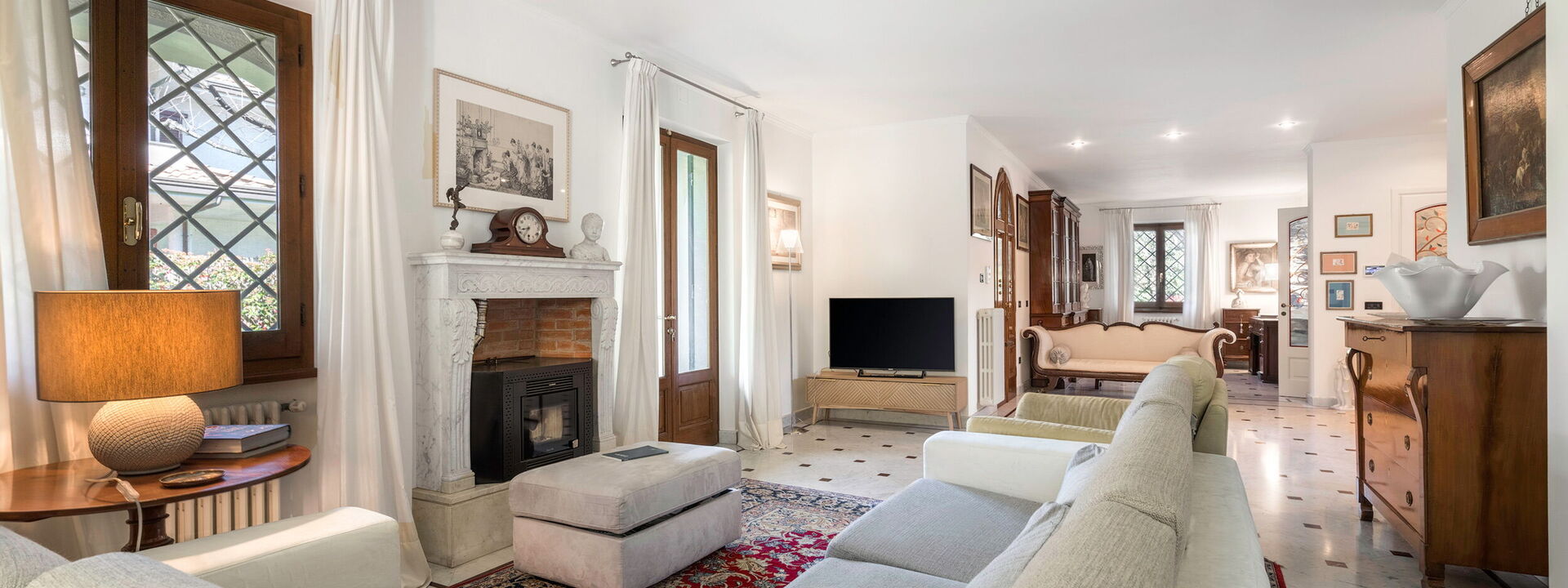 Villa Le Fontanelle In Forte Dei Marmi With Ac: Autunno, Estate, Primavera, Soggiorno