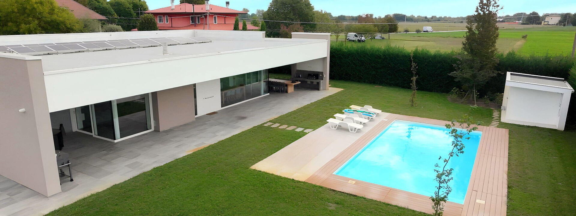 Stima Home, Padova, Pool, Ac: Autunno, Estate, Esterni, Inverno, Primavera
