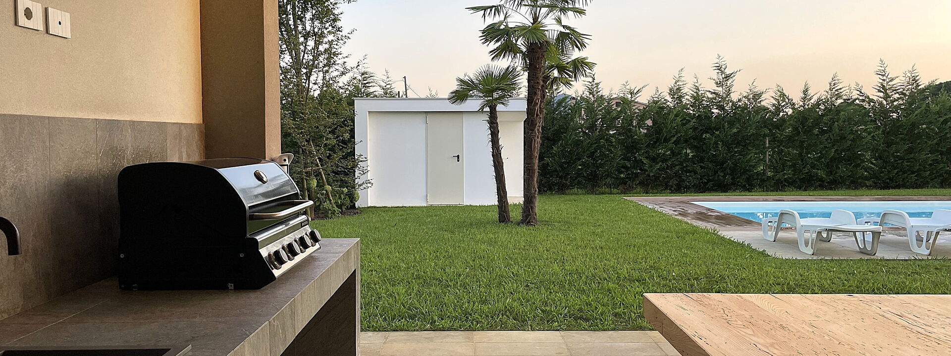 Stima Home, Padova, Pool, Ac: Frühling, Garten, Herbst, Sommer