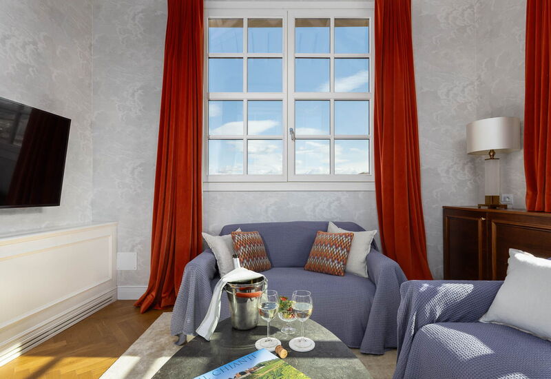 Torretta Penthouse Luxury Apartment In Florence By Palazzo Pazzi Vitali: Automne, Été, Printemps, Salon