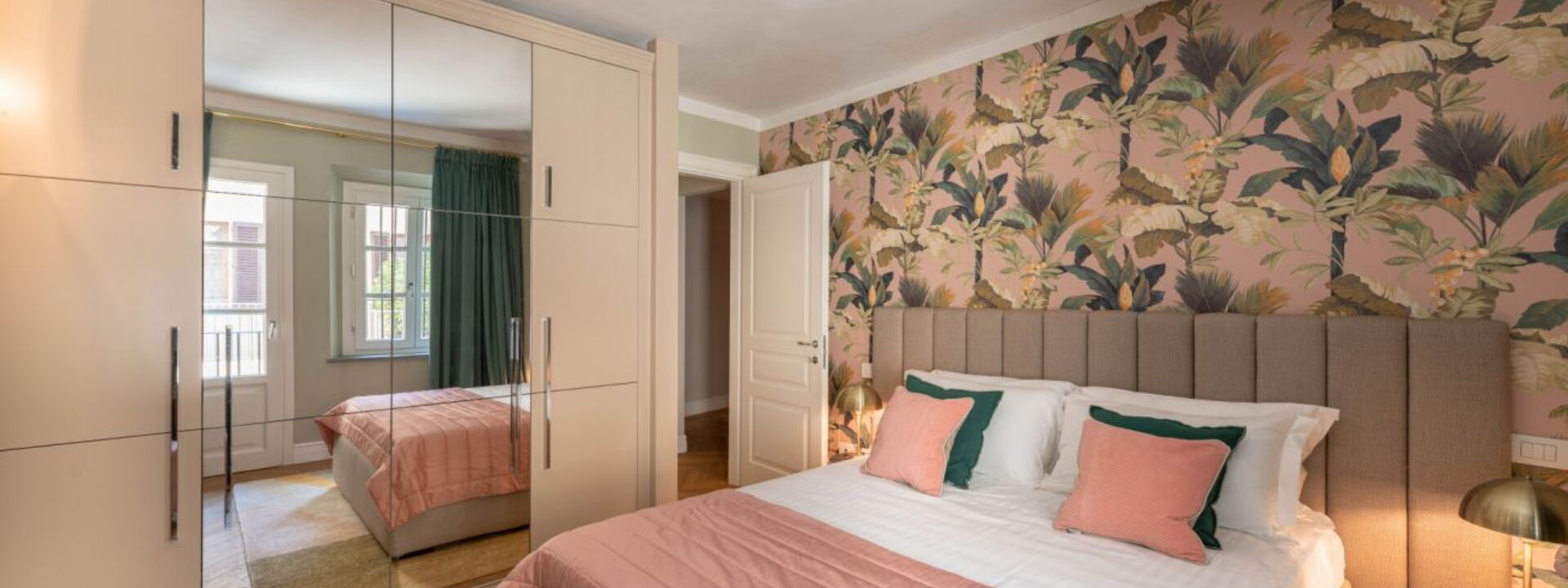 Duomo Penthouse Luxury Apartment In Florence By Palazzo Pazzi Vitali: Schlafzimmer