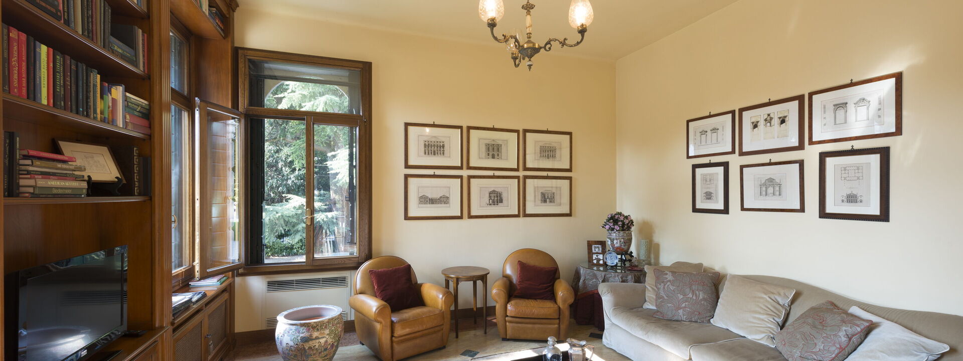 Villa Paola In Padova With Ac: Frühling, Herbst, Sommer, Wohnzimmer