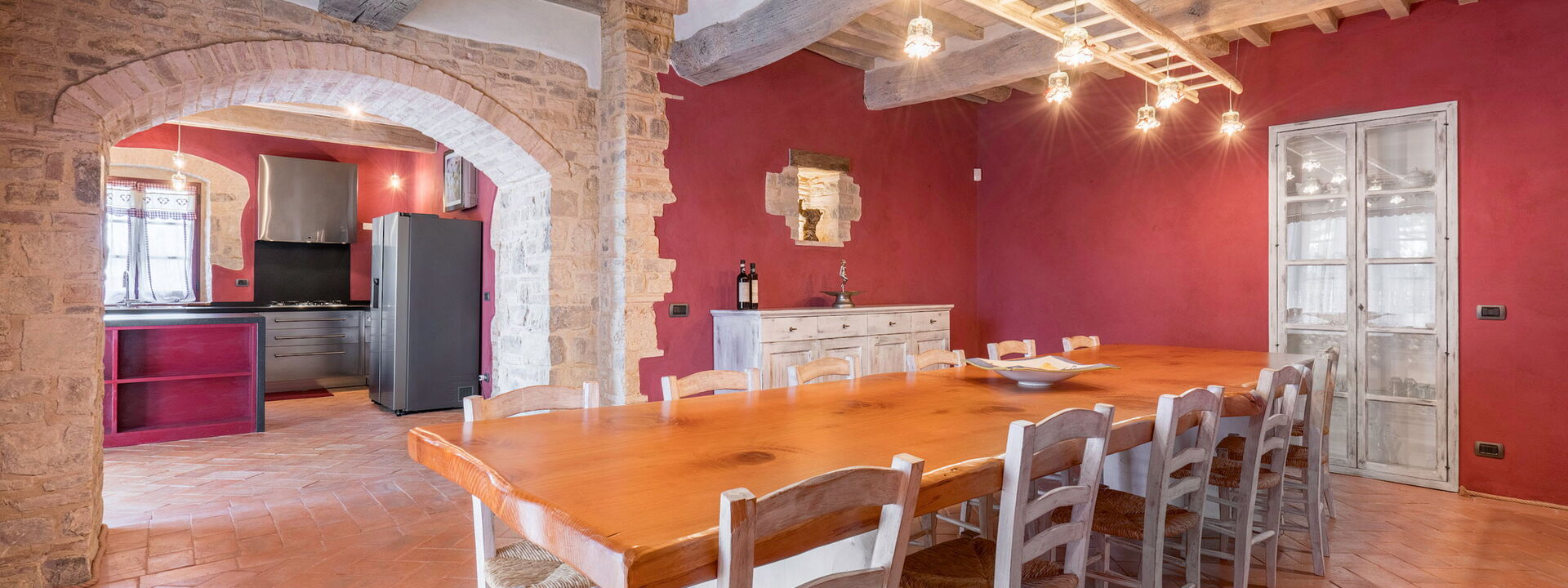 Villa Meraviglia With Pool And Ac: Autunno, Estate, Primavera, Sala da pranzo