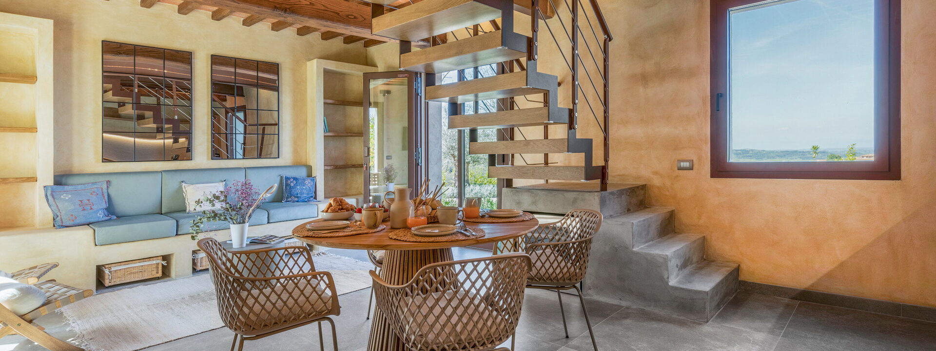 Punteriolo Spereto Family Apartment With Pool,: Autumn, Kitchen, Spring, Summer