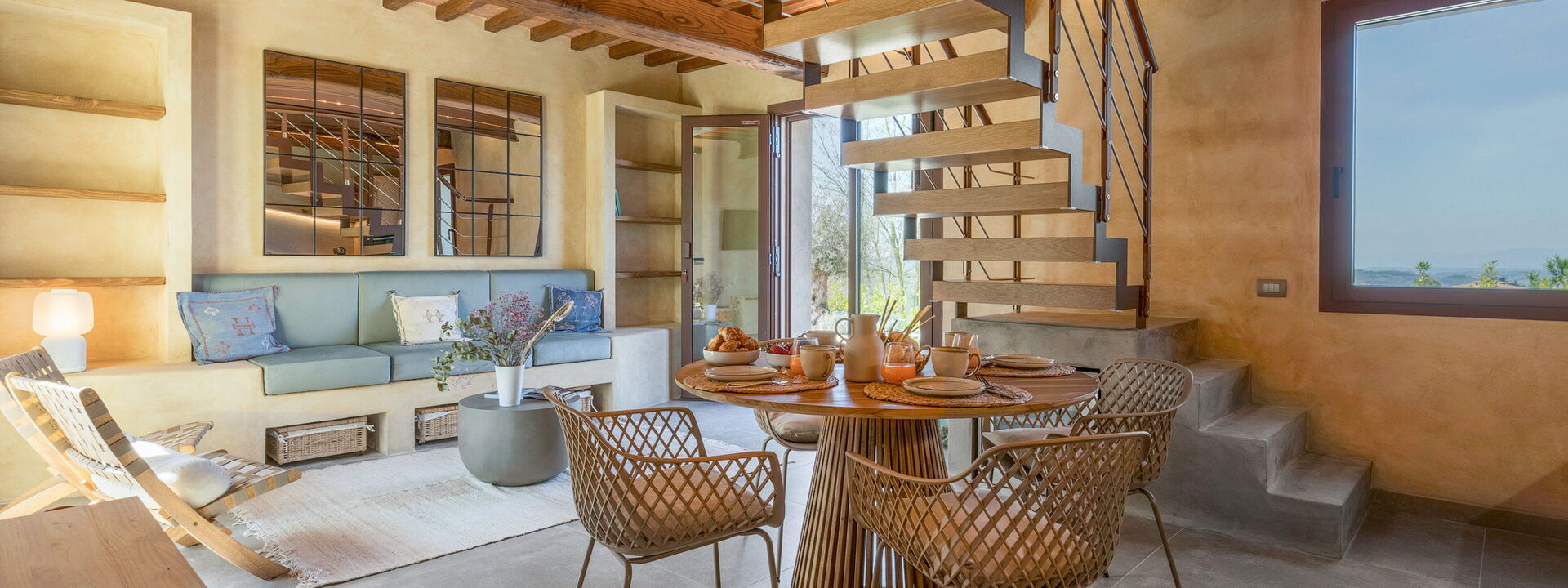 Punteriolo Spereto Family Apartment With Pool,: Autumn, Kitchen, Spring, Summer