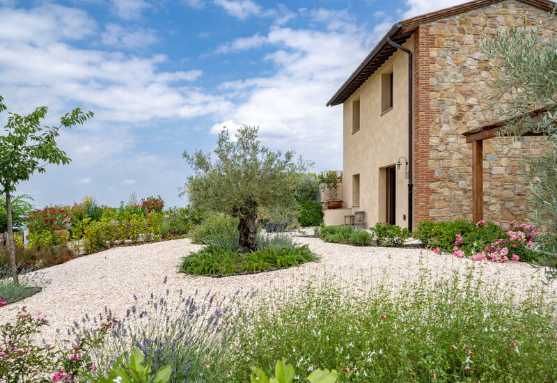 Punteriolo Spereto Family Apartment With Pool,: Automne, Entrée principale, Été, Printemps