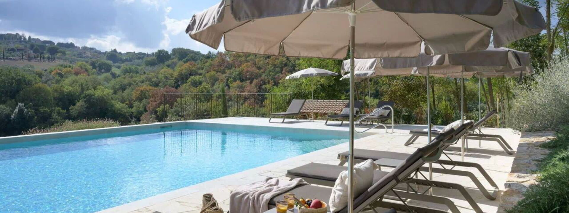 Melaiolo Modern Apartment With Pool, Montaione, Toscana: Autumn, Pool, Spring, Summer