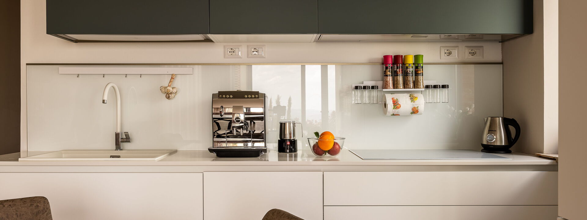 Melaiolo Modern Apartment With Pool, Montaione, Toscana: Autunno, Cucina, Estate, Primavera