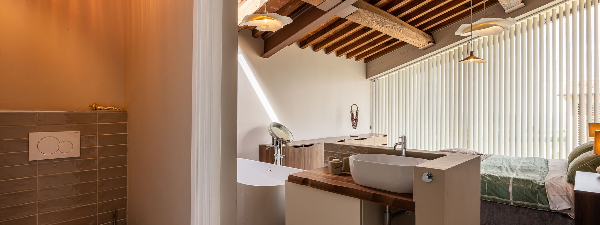 Melaiolo Modern Apartment With Pool, Montaione, Toscana: Autunno, Bagno, Estate, Primavera