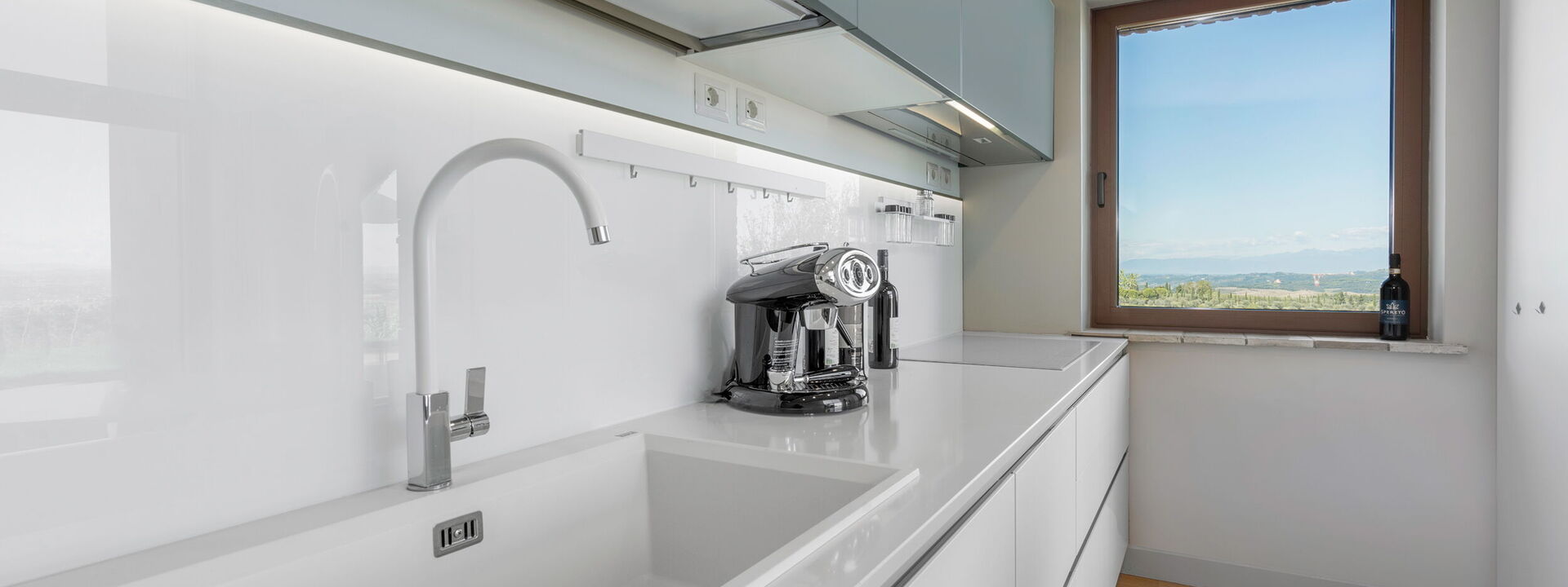 Melaiolo Modern Apartment With Pool, Montaione, Toscana: Autumn, Kitchen, Spring, Summer