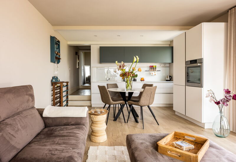 Melaiolo Modern Apartment With Pool, Montaione, Toscana: Autunno, Cucina, Estate, Primavera, Soggiorno