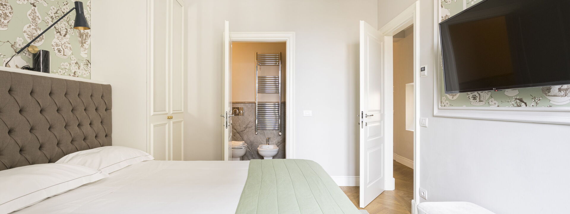 Albizi Penthouse Luxury Apartment In Florence By Palazzo Pazzi Vitali: Frühling, Herbst, Schlafzimmer, Sommer, Winter