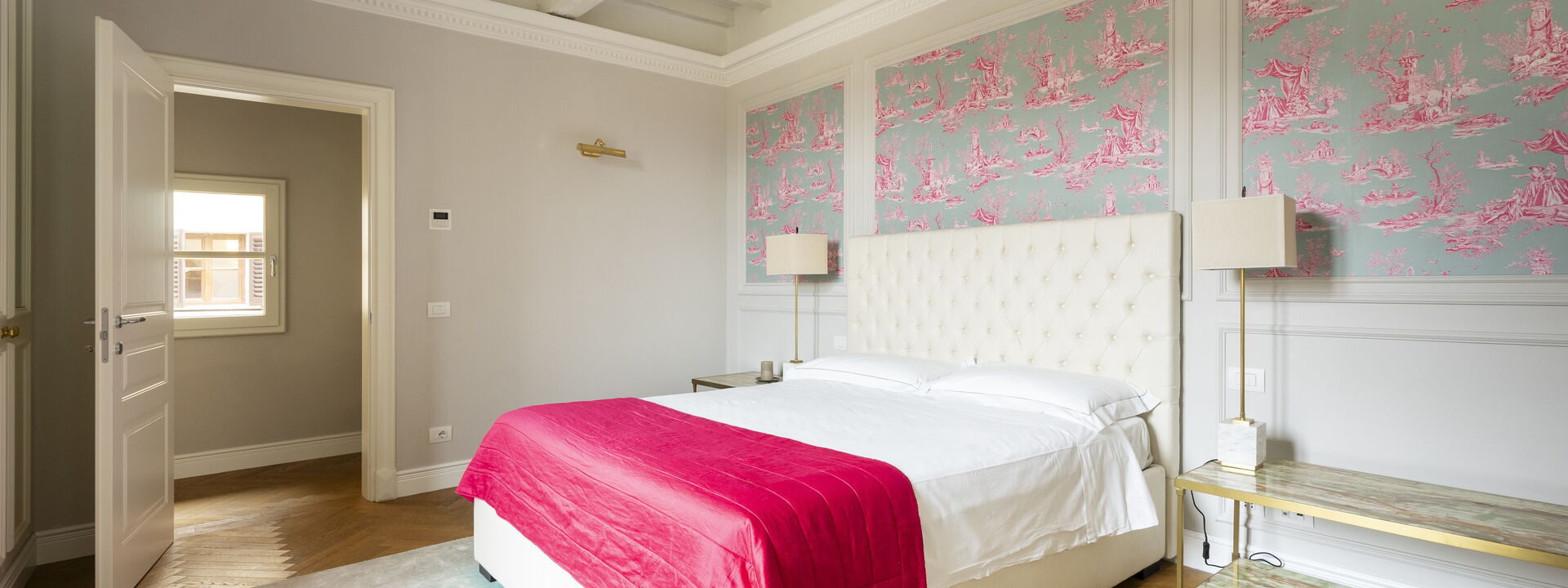 Albizi Penthouse Luxury Apartment In Florence By Palazzo Pazzi Vitali: Frühling, Herbst, Schlafzimmer, Sommer, Winter