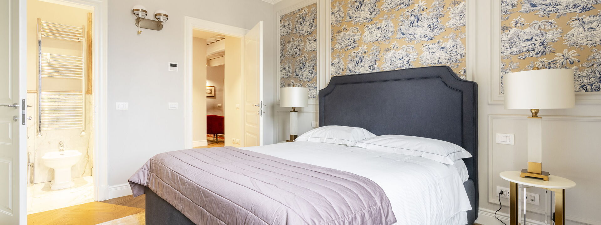 Albizi Penthouse Luxury Apartment In Florence By Palazzo Pazzi Vitali: Frühling, Herbst, Schlafzimmer, Sommer, Winter