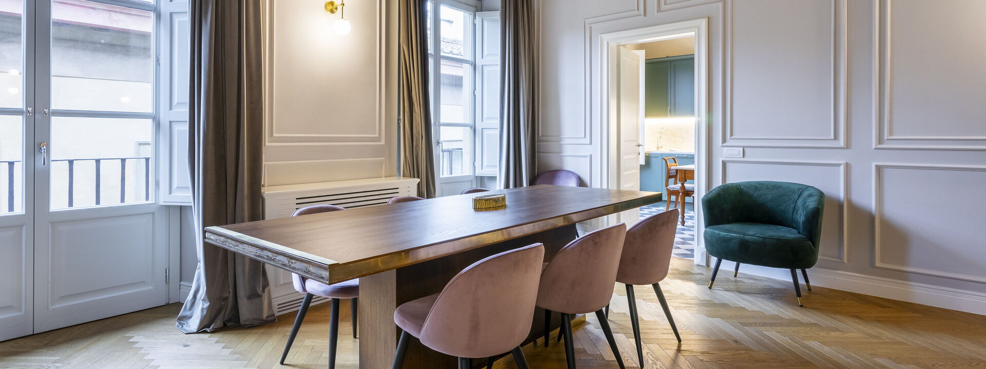 Albizi Penthouse Luxury Apartment In Florence By Palazzo Pazzi Vitali: Frühling, Herbst, Sommer, Winter, Wohnzimmer