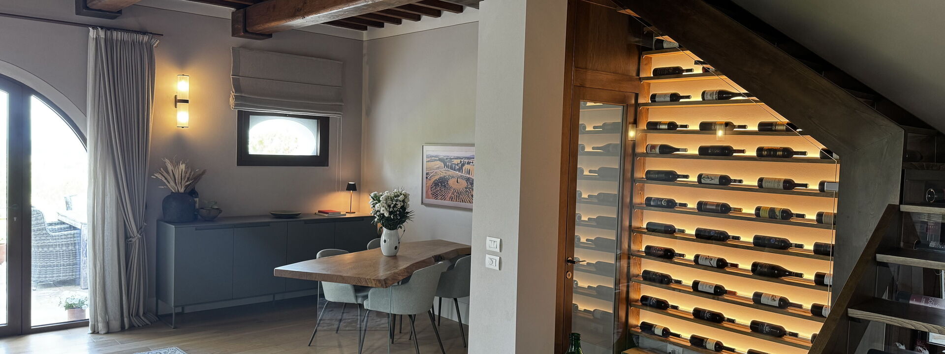 Ciliegino Spereto Apartment, Pool And Relax , Montaione: Autumn, Living Room, Spring, Summer