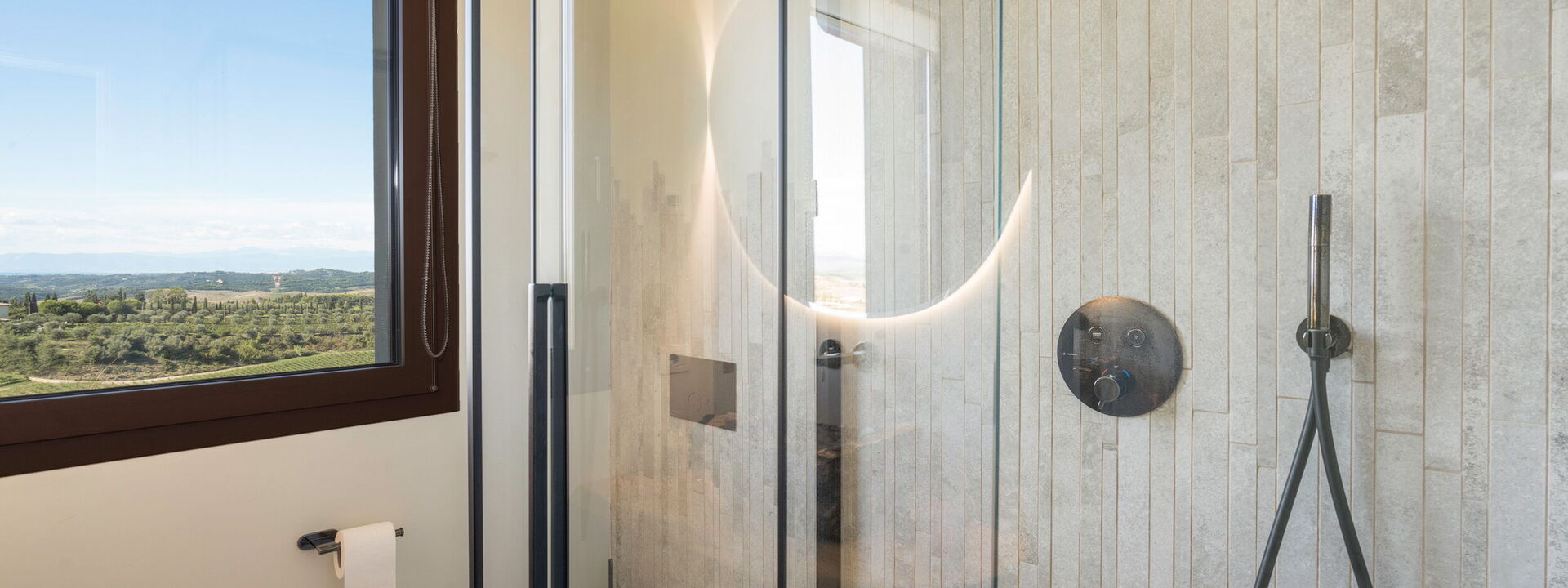 Ciliegino Spereto Apartment, Pool And Relax , Montaione: Autumn, Bathroom, Spring, Summer