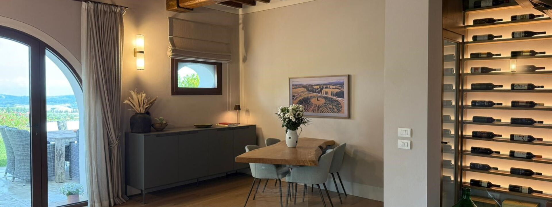 Ciliegino Spereto Apartment, Pool And Relax , Montaione: Autumn, Living Room, Spring, Summer