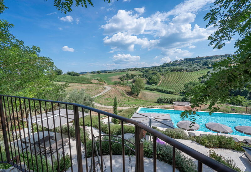 Ciliegino Spereto Apartment, Pool And Relax , Montaione: Automne, bassin, Été, Printemps