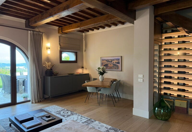 Ciliegino Spereto Apartment, Pool And Relax , Montaione: Automne, Été, Printemps, Salon