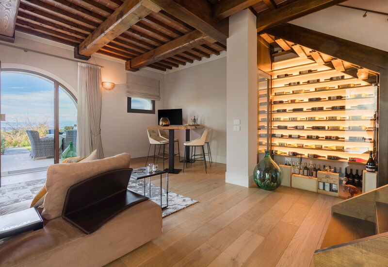 Ciliegino Spereto Apartment, Pool And Relax , Montaione: Automne, Été, Printemps, Salon