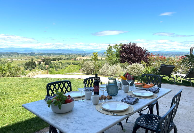Belmonte Spereto Apartment With Pool, Montaione: Automne, Été, Jardin, Printemps