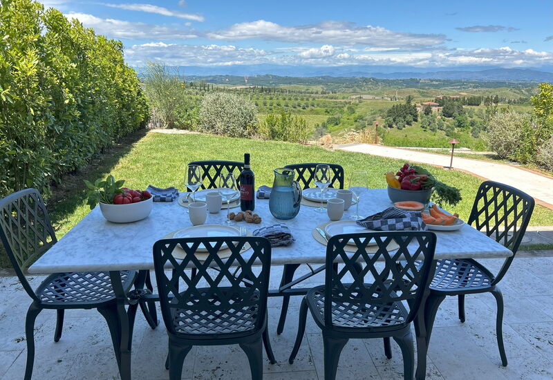 Belmonte Spereto Apartment With Pool, Montaione: Automne, Été, Jardin, Printemps